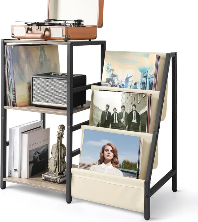 Detalle de Stand per vinili 3 livelli 84 cm