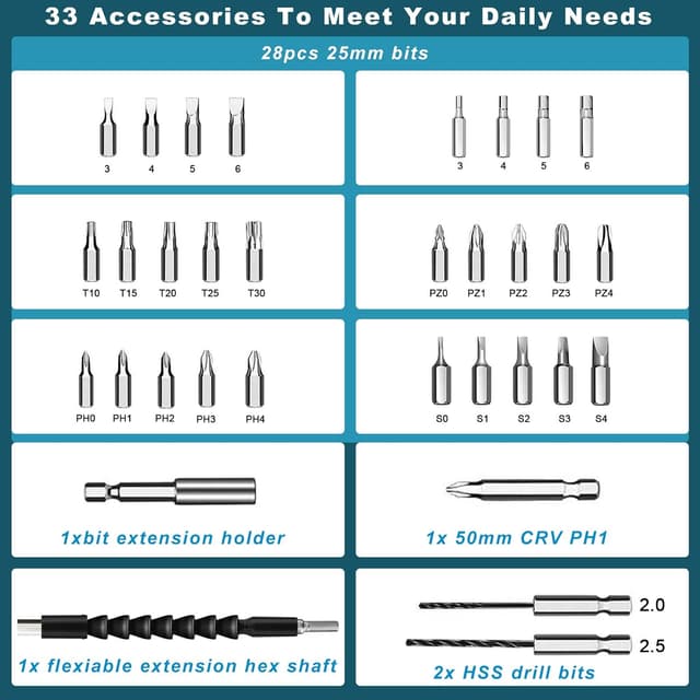 Thumbnail 5 de Kiprim ES2 4V cordless screwdriver
