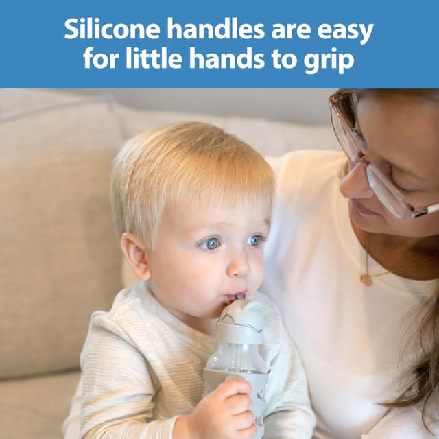 Thumbnail 2 de Dr. Brown's Milestones Narrow Sippy Bottle 8 oz