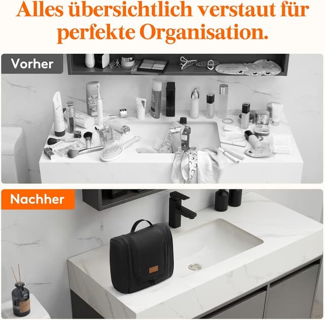 Thumbnail 6 de Lifewit Große Kulturbeutel Herren