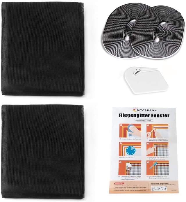 Thumbnail 4 de MYCARBON Zanzariera Finestra 150x180 cm Nero