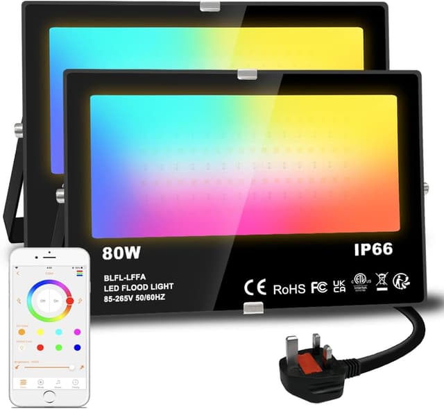 Imagen de Lighting Master LED Floodlight 80W RGB en OfertitasTOP