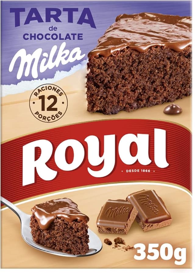 Imagen de Royal Milka Tarta de Chocolate en Polvo, 12 Raciones 🍫 en OfertitasTOP