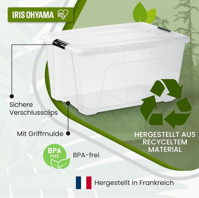 Detalle de Iris Ohyama Aufbewahrungsbox 45 L ⚙