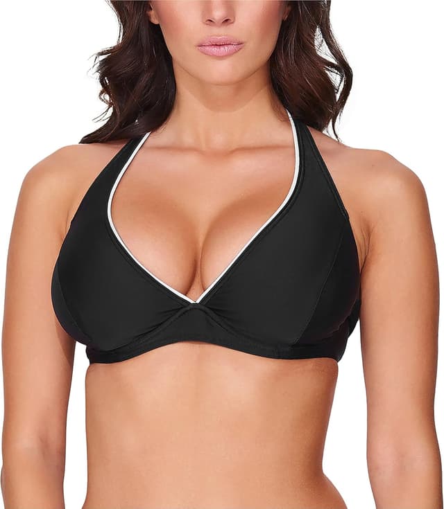 Detalle de Haut de maillot de bain bikini Merry Style Borneo, armatures et bonnets non coqués (UPF 50+)