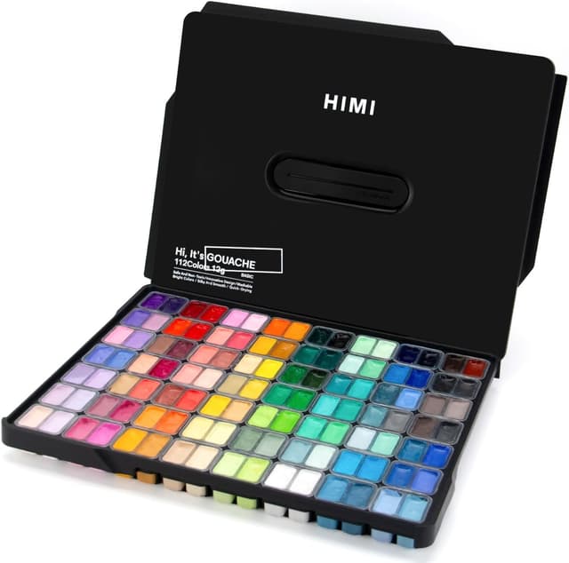 Detalle de ARTFLY HIMI Gouache Set 112 Farben