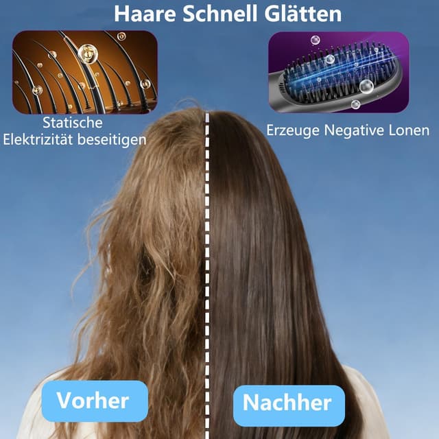 Detalle 2 de waabose Waabose Glättungsbürste 3 Stufen