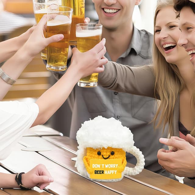 Thumbnail 4 de HUKUMA Bier Geschenke Kuscheltier