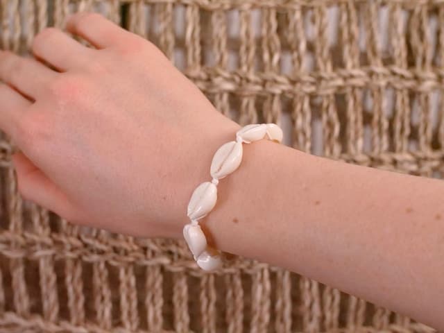 Detalle 2 de BERGERLIN Muschel Armband Unisex