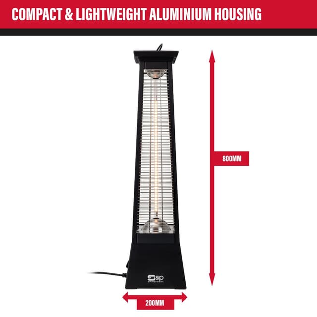 Detalle de SIP Infrared Pyramid Patio Heater 2kW
