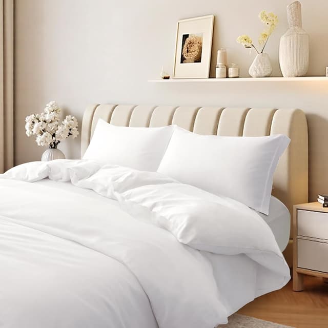 Detalle 2 de REDSSEN 3-side duvet cover set 400TC