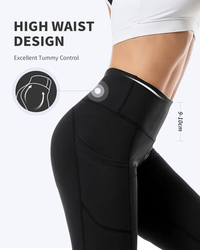 Thumbnail 5 de CAMBIVO Leggins Sportivi Donna Vita Alta