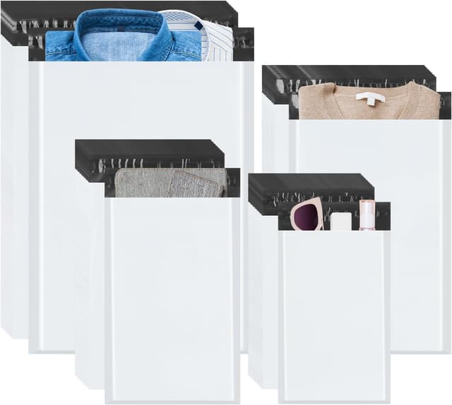 Detalle de AiQInu Enveloppe Plastique Expedition 4 tailles