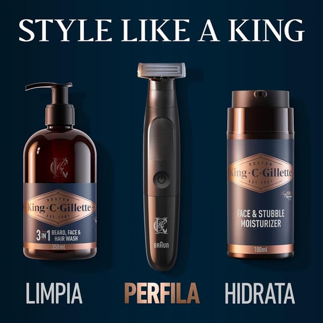 Thumbnail 6 de King C. Gillette Style Master Recortadora Barba Sin Cable ✂