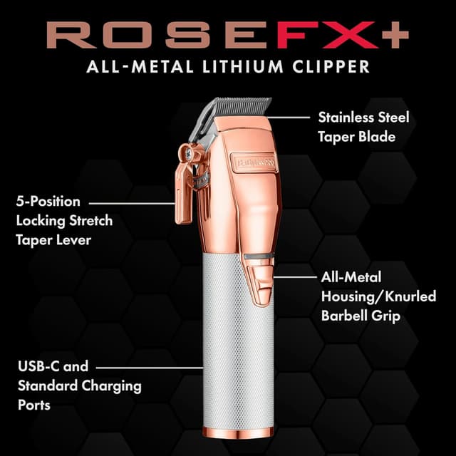 Detalle 2 de BaBylissPRO FX+ clippers with 3-hour runtime