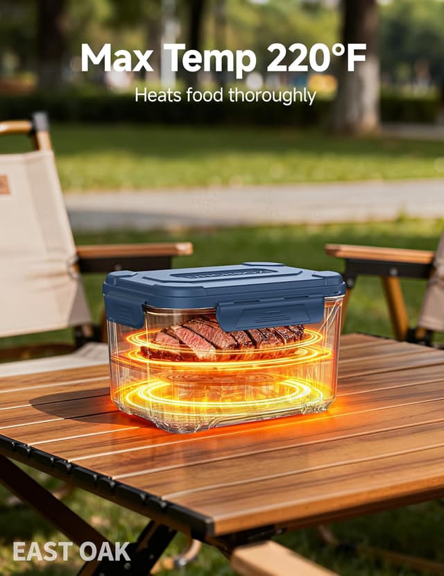 Thumbnail 6 de EAST OAK Cordless Lunch Box 1.3L 🍱