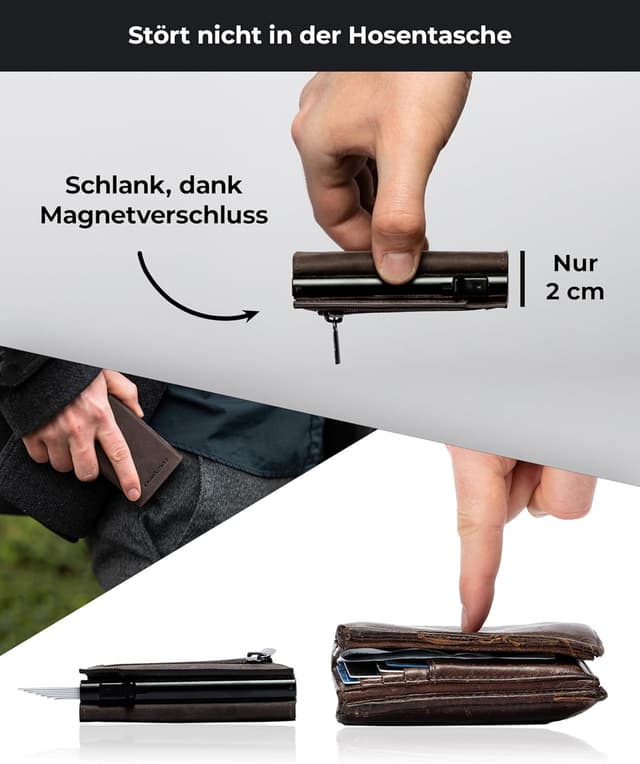 Detalle 2 de Kreditkartenetui mit RFID Schutz, 7 Karten