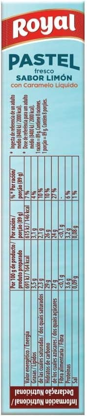 Detalle 2 de Royal Pastel Fresco Limón con Caramelo Líquido🍋