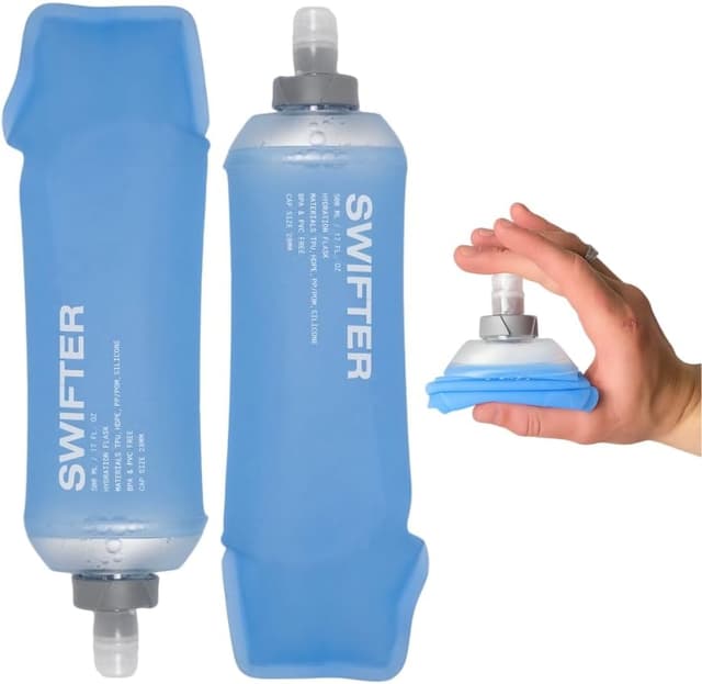 Detalle de SWIFTER 2x Soft Flask 500ml collapsible running bottle