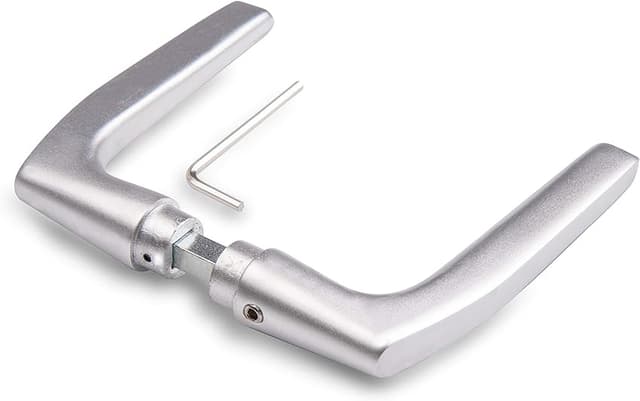 Imagen de Alberts 412647 Maneta de puerta aluminio 115 mm 🚪 en OfertitasTOP