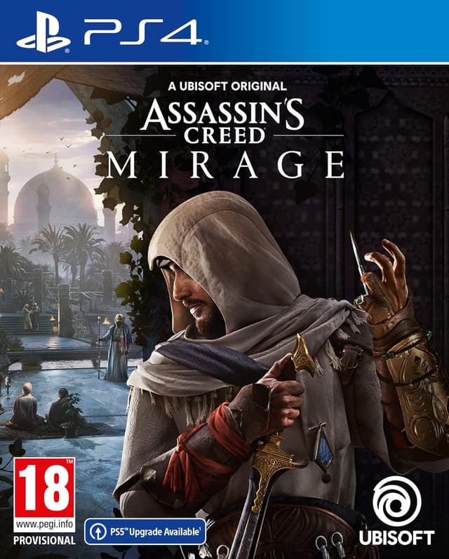Detalle de Assassin’s Creed Mirage PS4 action-adventure