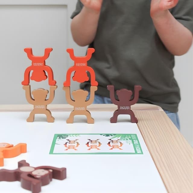 Thumbnail 3 de Jaques of London Monkey Stacking Game