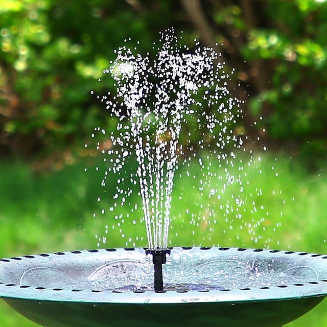 Detalle 2 de AMZtime Solar Water Fountain 2.5W