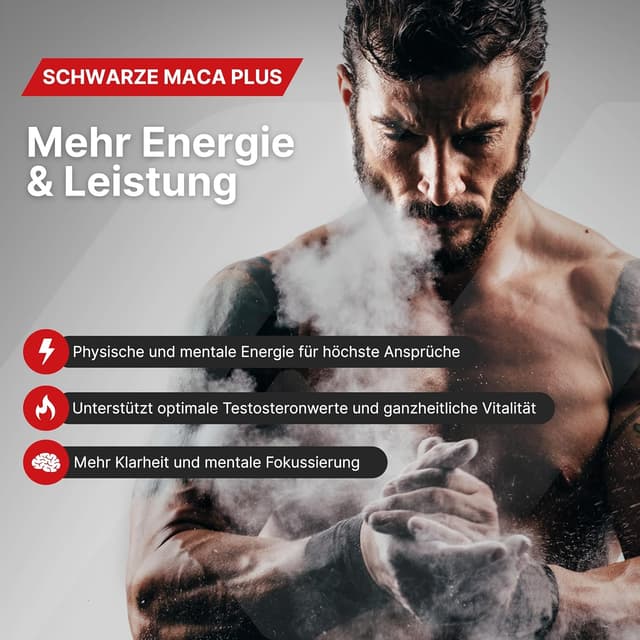 Detalle 2 de Maca Plus 45.000 mg Schwarze Maca