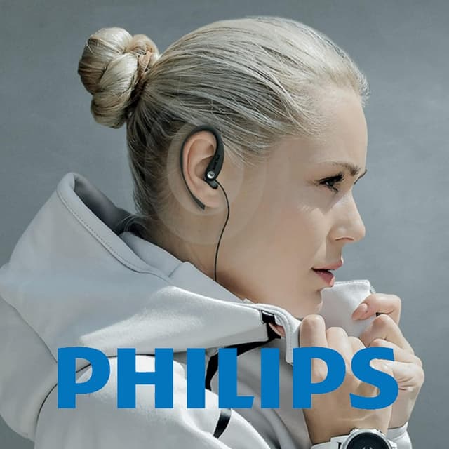 Detalle 2 de Philips SHS3200WT/37 Flexible Earhook Wired Headphones (White)