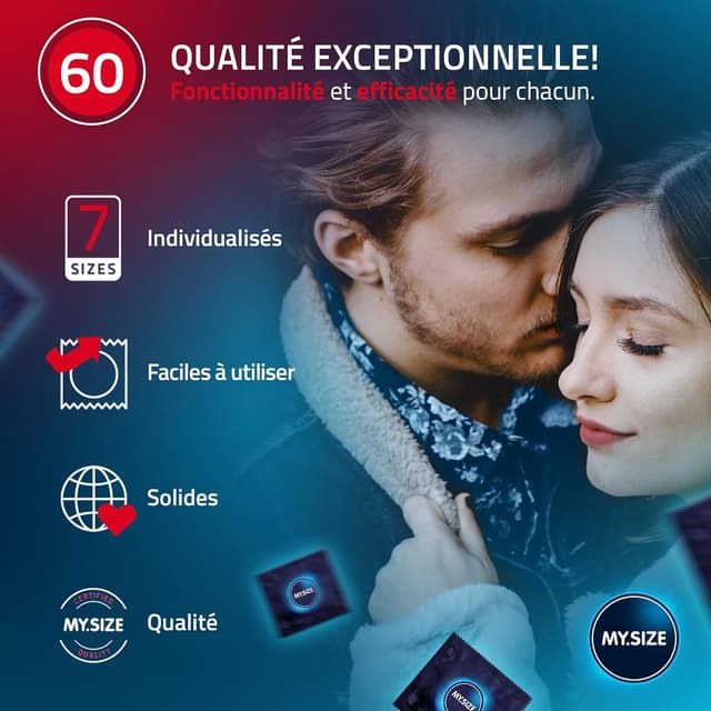 Thumbnail 4 de MY.SIZE Classic Préservatifs 60 mm 36 pièces