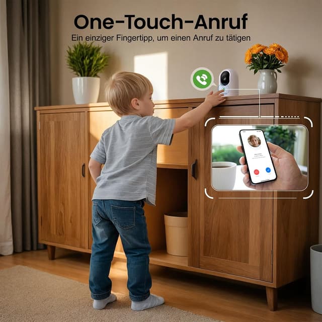 Detalle 2 de INFIYA Überwachungskamera Innen 2K