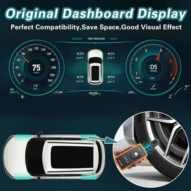 Detalle 2 de Masoll Gen 2 TPMS Sensor Set of 4