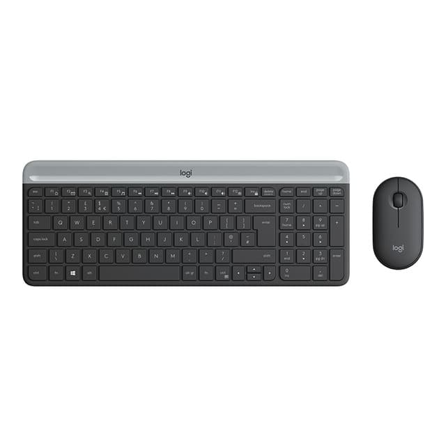 Imagen de Logitech Slim Combo MK470 teclado y ratón inalámbricos en OfertitasTOP