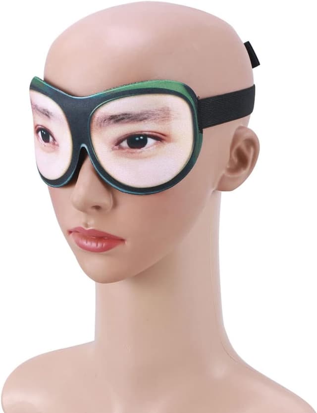 Detalle de Milisten Funny Eyeshade Eye Mask – breathable sleep mask for travel, naps and deep sleep