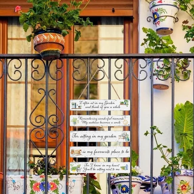 Thumbnail 6 de HPNIUB Funny Garden Sign 5 pack