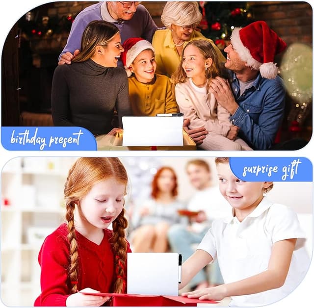 Thumbnail 6 de AGM A4 Pizarra Blanca Portátil 📐, Doble Cara, Incluye Bolígrafo