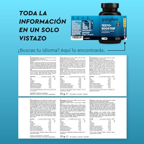 Thumbnail 6 de Gloryfeel Testo-Booster 120 cápsulas 💊