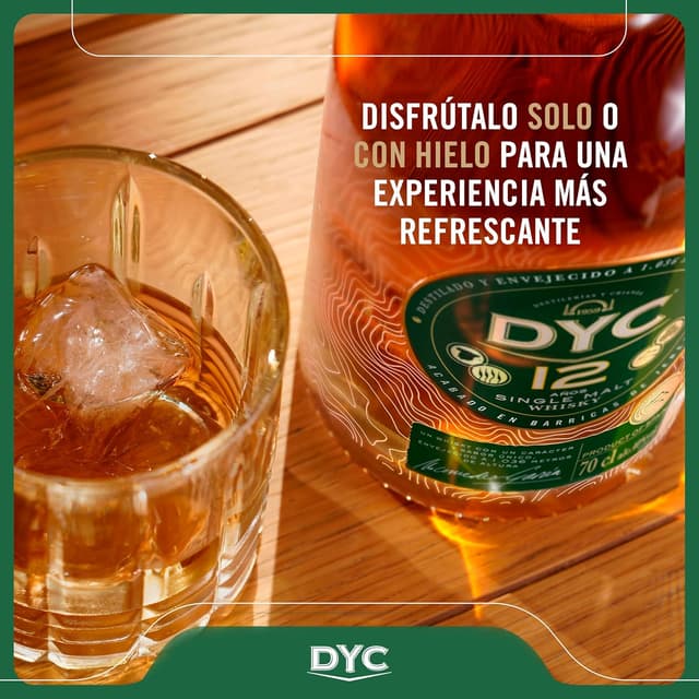 Thumbnail 4 de DYC 12 Single Malt 70 cl Whisky envejecido 12 años