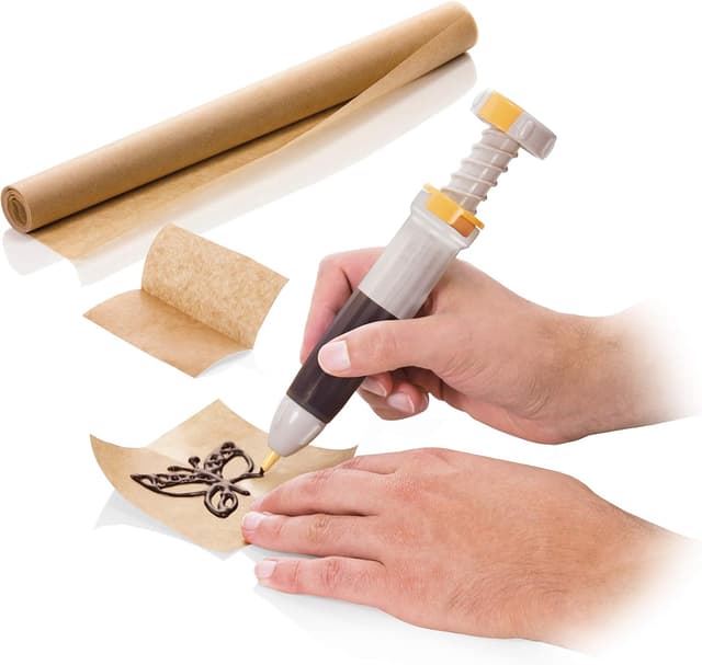 Detalle 2 de Tescoma Boligrafo Decorador Delicia Gris ✍