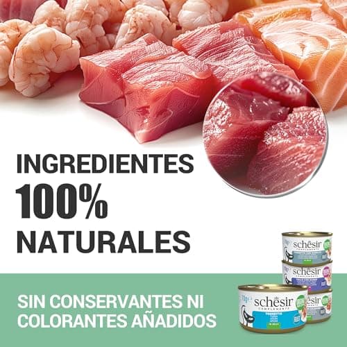Thumbnail 6 de Schesir Filetes de Atún y Calabaza, 12×70 g 🐱