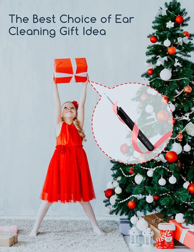 Detalle 2 de Qimic WiFi Ohrreiniger Otoskop 1080P