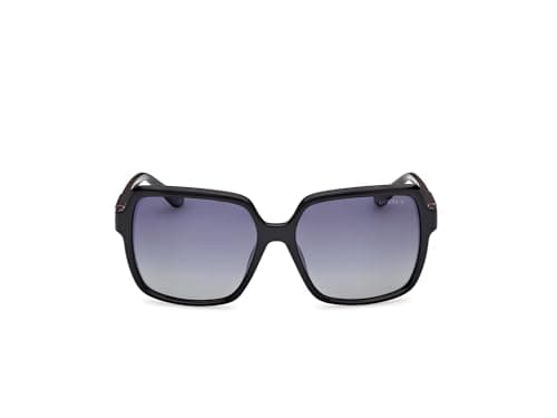 Detalle 2 de GUESS GU00157 57 mm gafas de sol negro brillante 😎