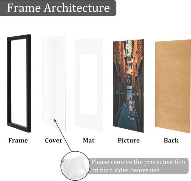 Detalle de MEGAROOM Wood Picture Frame 30x40cm
