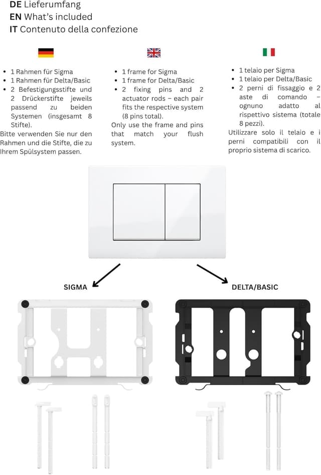 Detalle de Wunderbad Drückerplatte Sigma UP 320