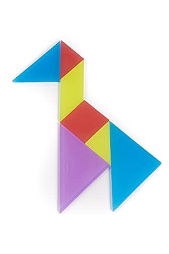 Detalle de Miniland Set 4 Tangram para mesa de luz 🎲