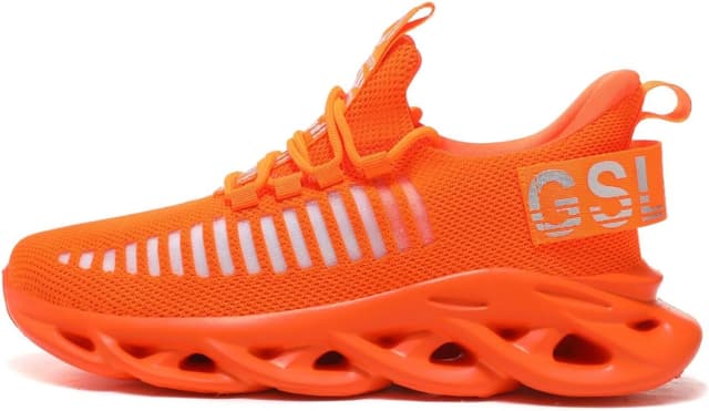 Detalle de GSLMOLN Women’s Walking Shoes Mesh Non-Slip Gym Sneakers