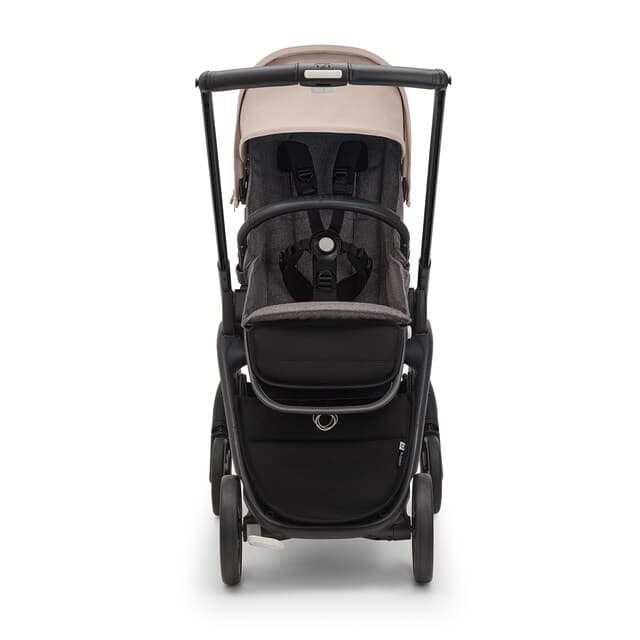 Detalle 2 de Bugaboo Dragonfly silla de paseo base negro, capota taupé