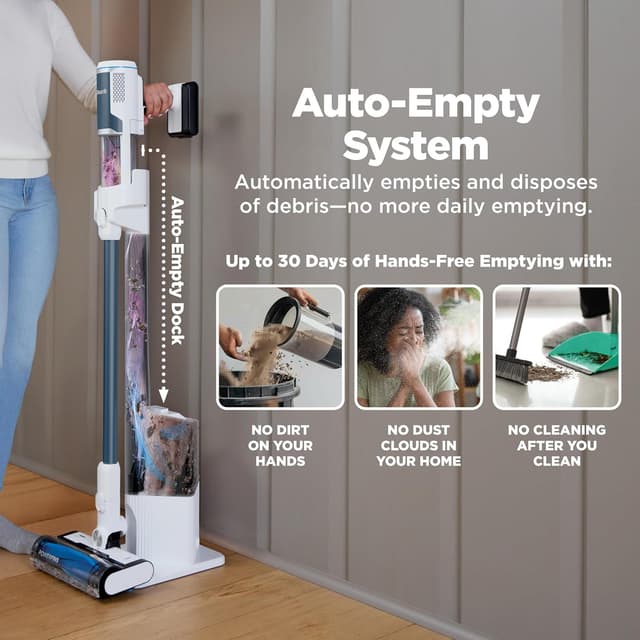Detalle 2 de Shark BU3523 Cordless Vacuum 40 min 🧹