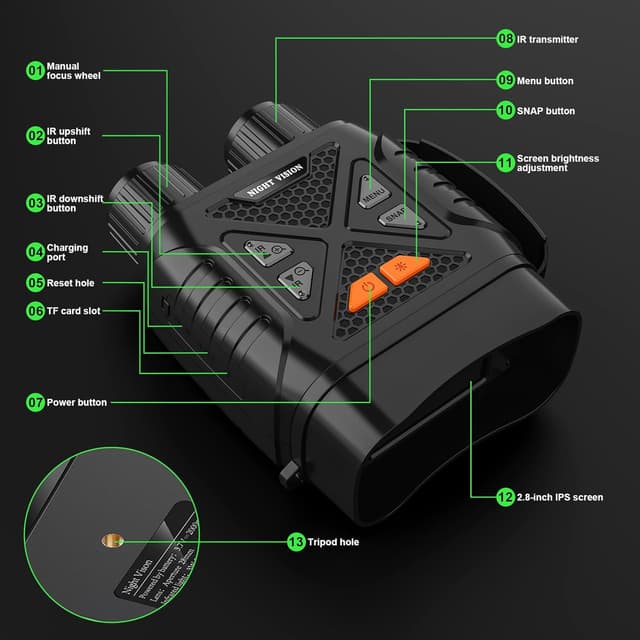 Thumbnail 4 de GlobalCrown Vision Nocturna 10x 32GB