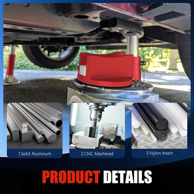 Thumbnail 2 de Chelhead Red Universal Jack Pad 2-pack